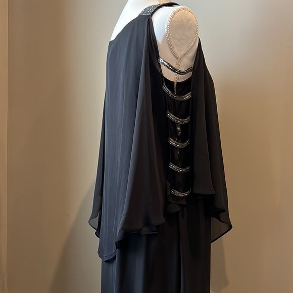 MSK formal night out black dress MEDIUM NWT - Picture 4 of 7